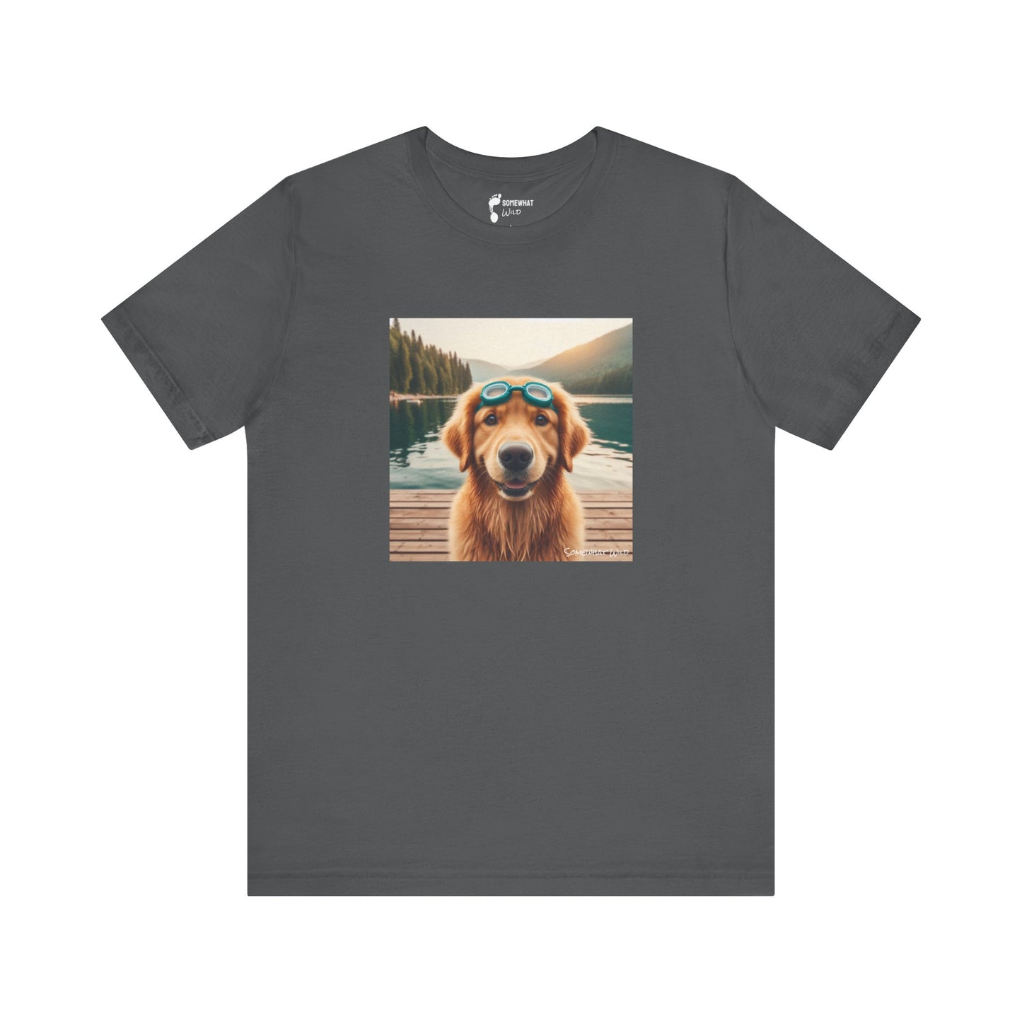 Golden Retriever Lakeside Tee