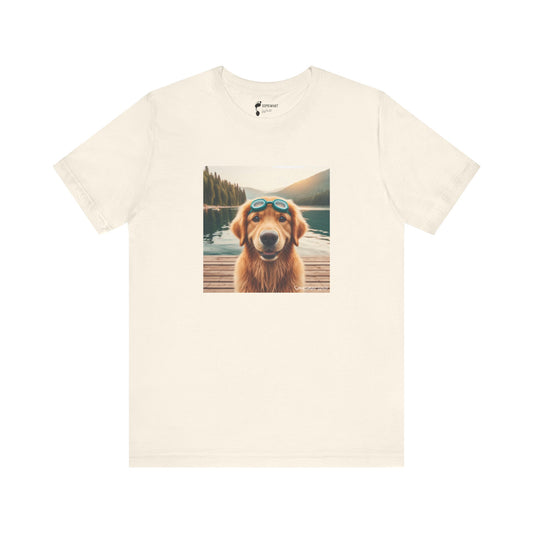 Golden Retriever Lakeside Tee