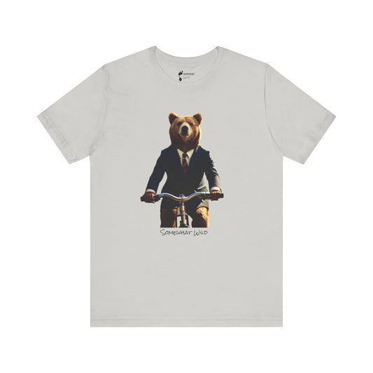 Biking Business Bear Tee