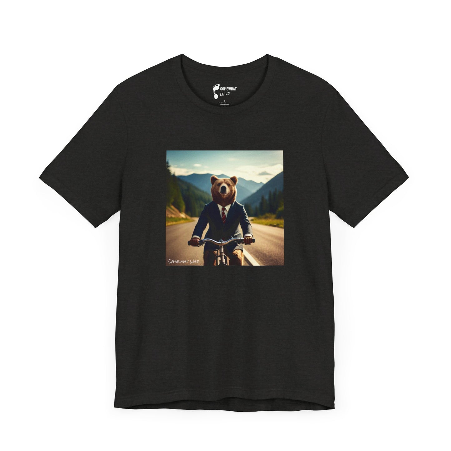 Business Bear Biking Tee