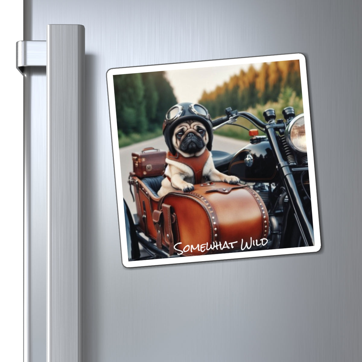 Pug Life Vinyl Magnet