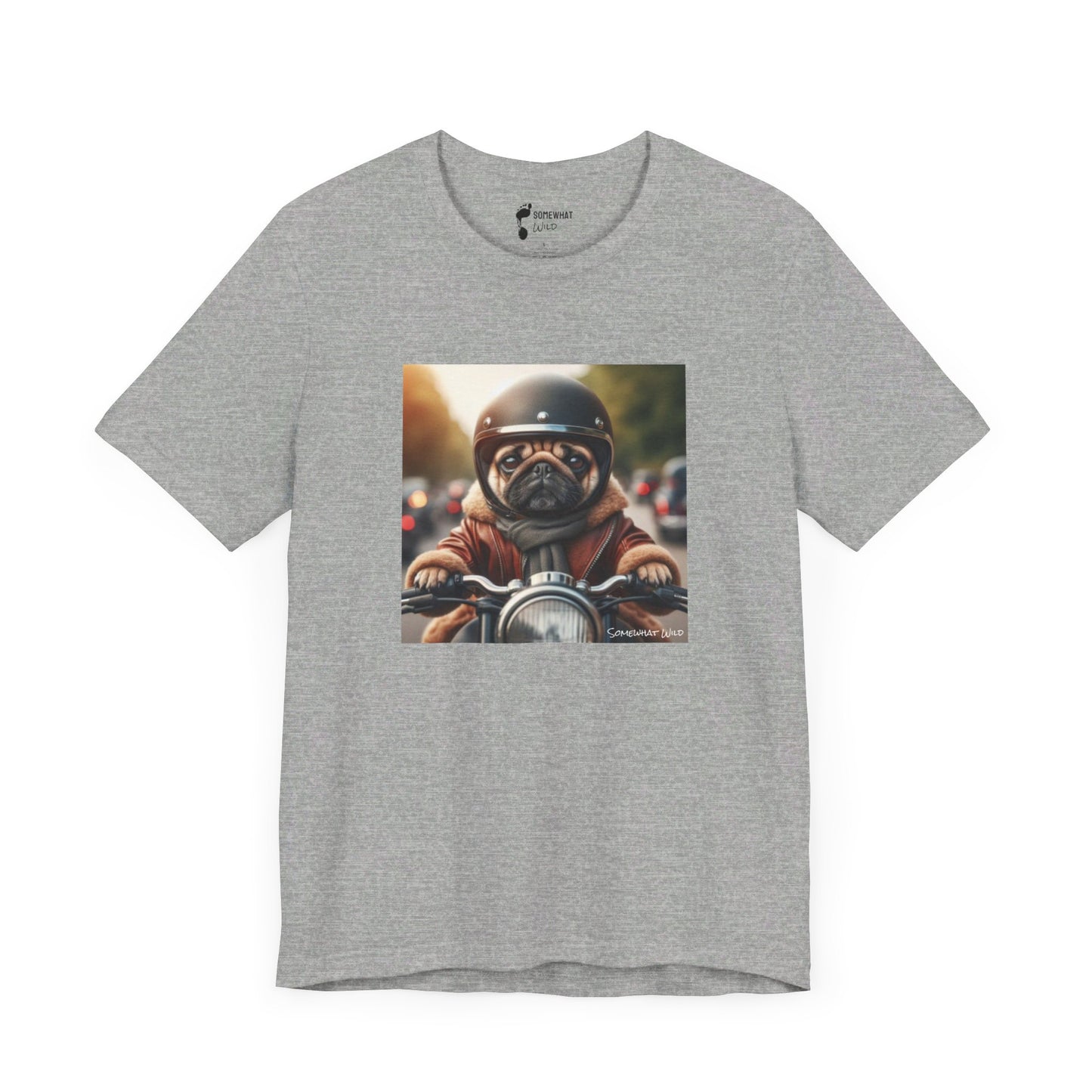 Pug Life Biker Tee