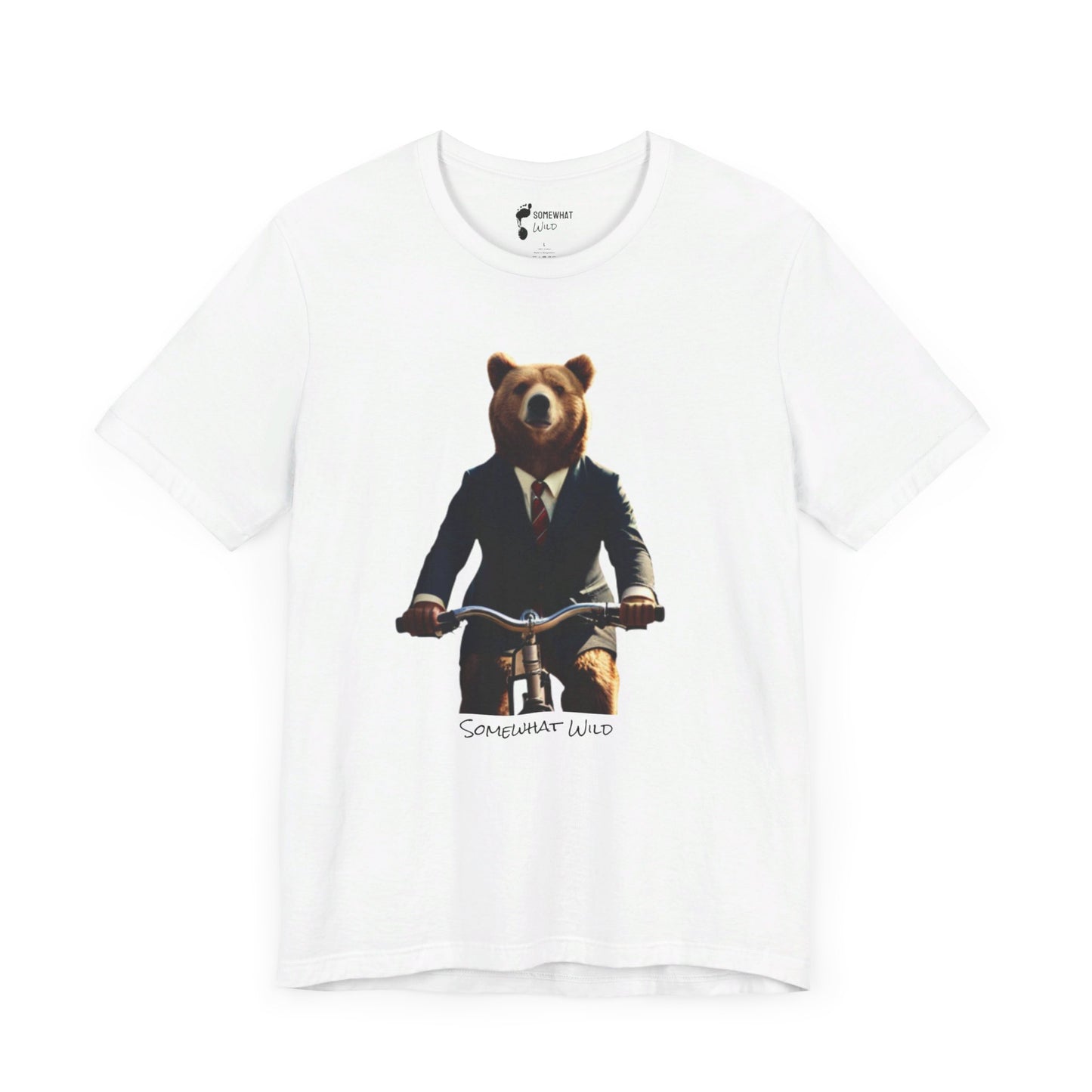 Biking Business Bear Tee