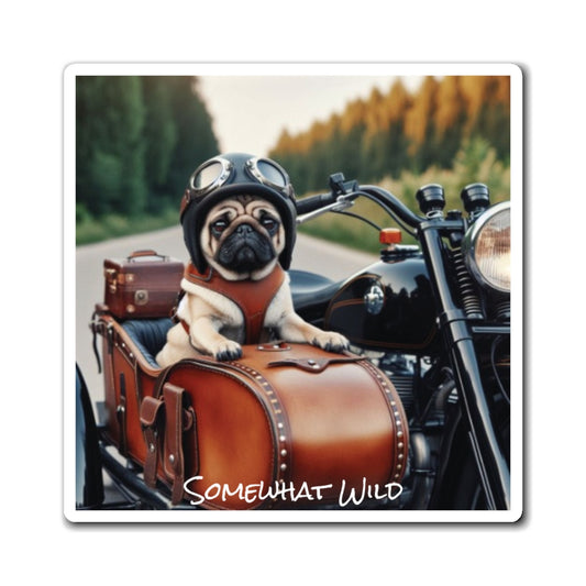 Pug Life Vinyl Magnet